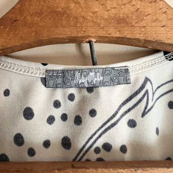 Molly & Millie White Patterned Tank Top - Picture 3 of 4